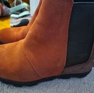Sorel NWT Joan of Arctic Wedge Chelsea booties 12